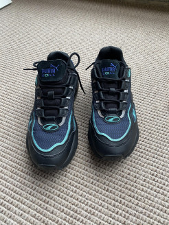 Baskets Puma CELL ALERT noires et bleues