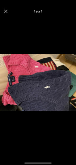 Set of two authentic Ralph Lauren jumpers, size S