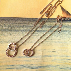 Rose Gold Necklace & Bracelet