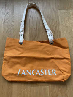 Orange tote bag Lancaster