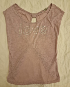 Guess baby pink top