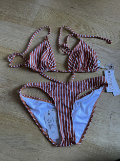 Two-piece swimming costume