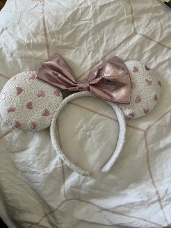 Ears Disney - Pink hearts