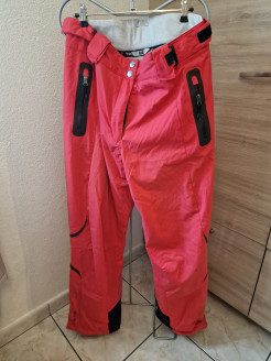 Pantalon de ski rouge