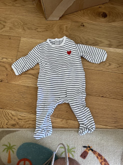 Bodysuit + pyjamas + bib set