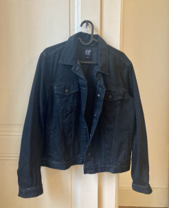 Gap black denim jacket