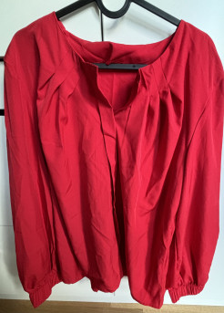 Blouse rouge