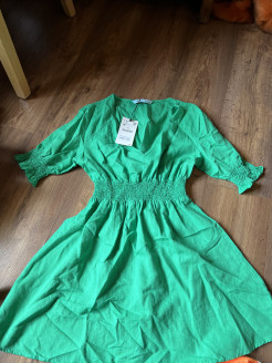 Zara green summer dress