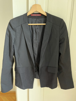 Comptoir des cotonniers classic black jacket S34