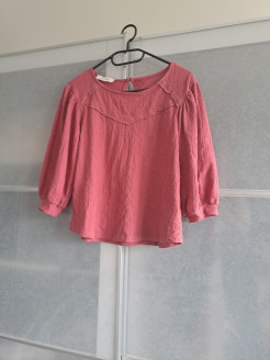 Promod old pink blouse