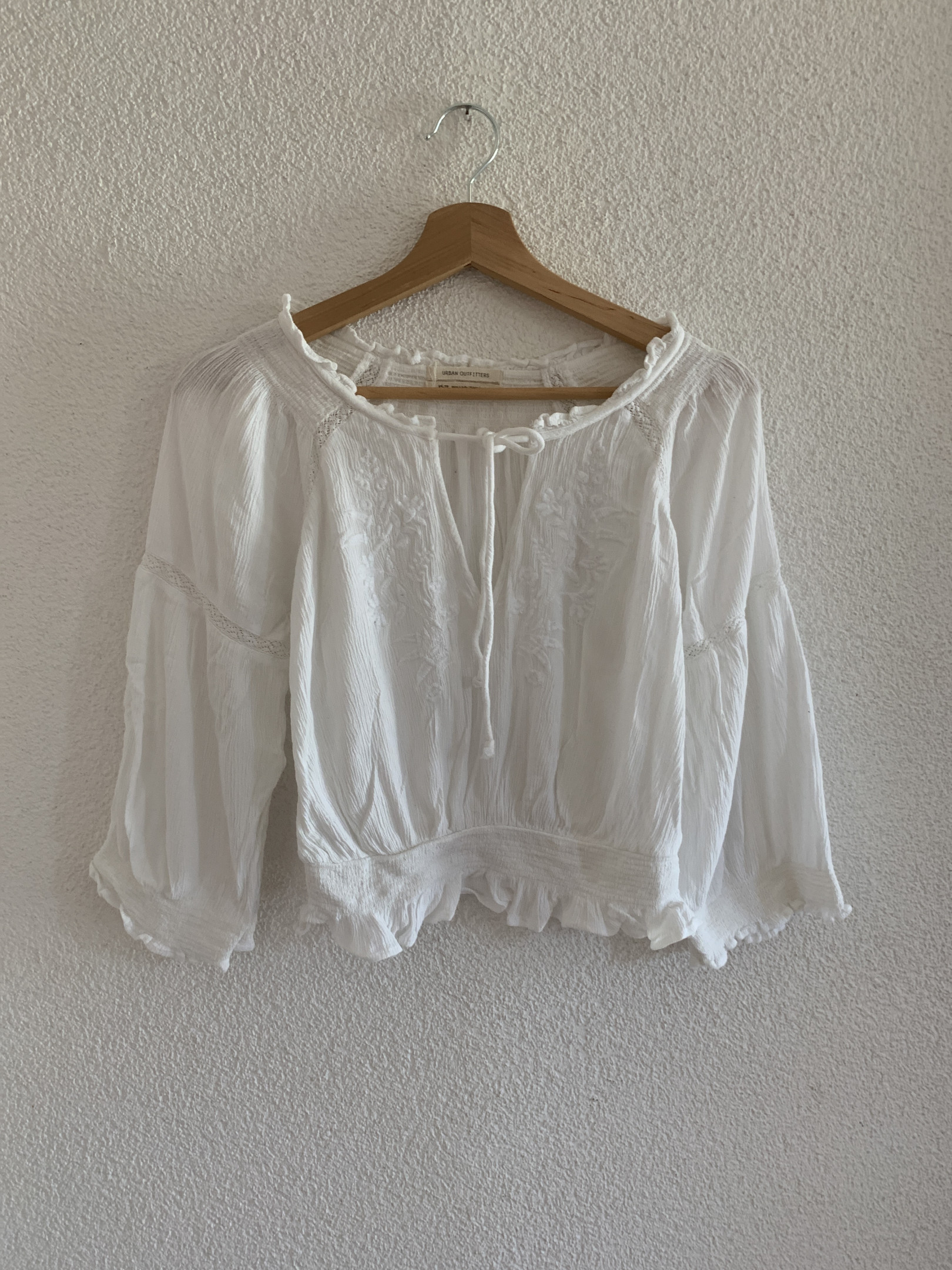 Lightweight white blouse