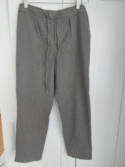 Brown square trousers