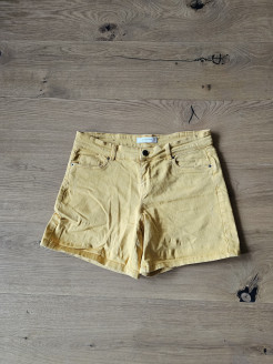 Promod yellow shorts size 40