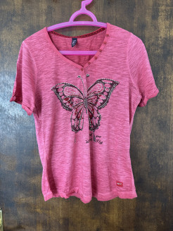 T-shirt papillon