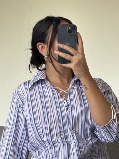 Trendy striped shirt