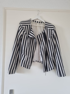 Blazer chic zébré 