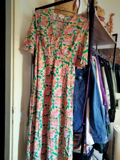 Floral long dress