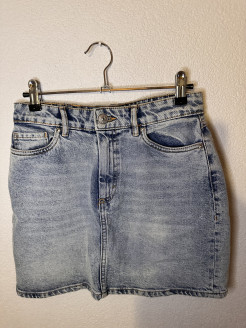 Jupe mi-longue jeans S - 34