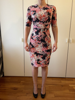 Mid-length floral dress