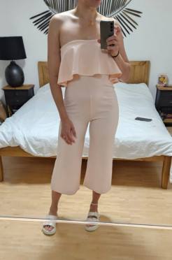 Missguided light pink jumpsuit size 38/M