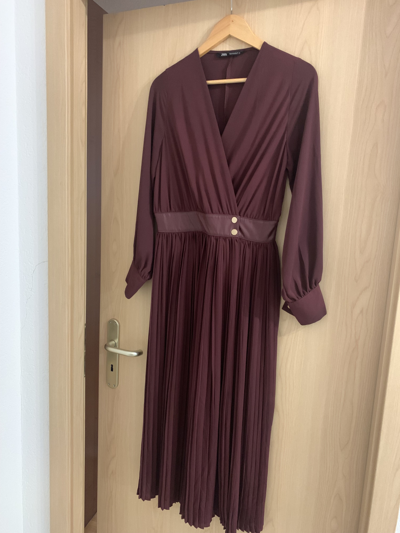 Robe pourpre zara hot sale