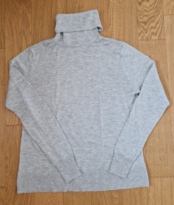 Basic-Pullover mit Rollkragen