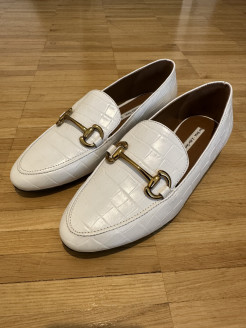 White leather Loafers n37 &OtherStories
