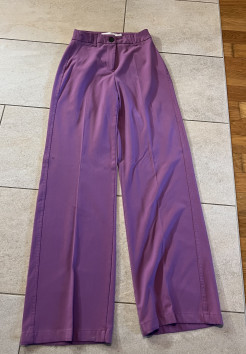 Purple & green Bershka trousers