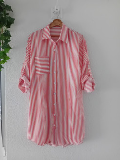 SHEIN striped shirt-dress size M/38
