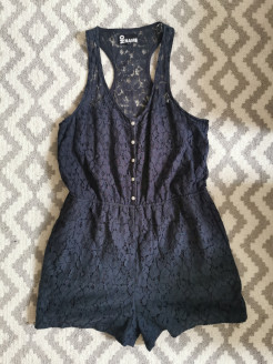 Navy blue jumpsuit