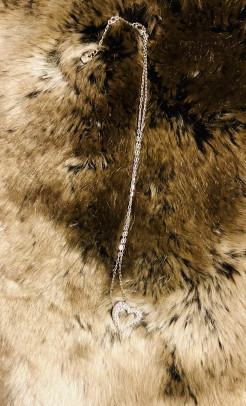 Swarovski "Herz" Halskette aus Silber