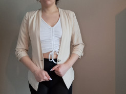 Beige blazer