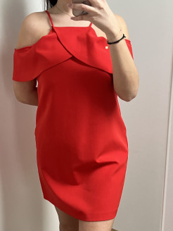 Red second hand dress