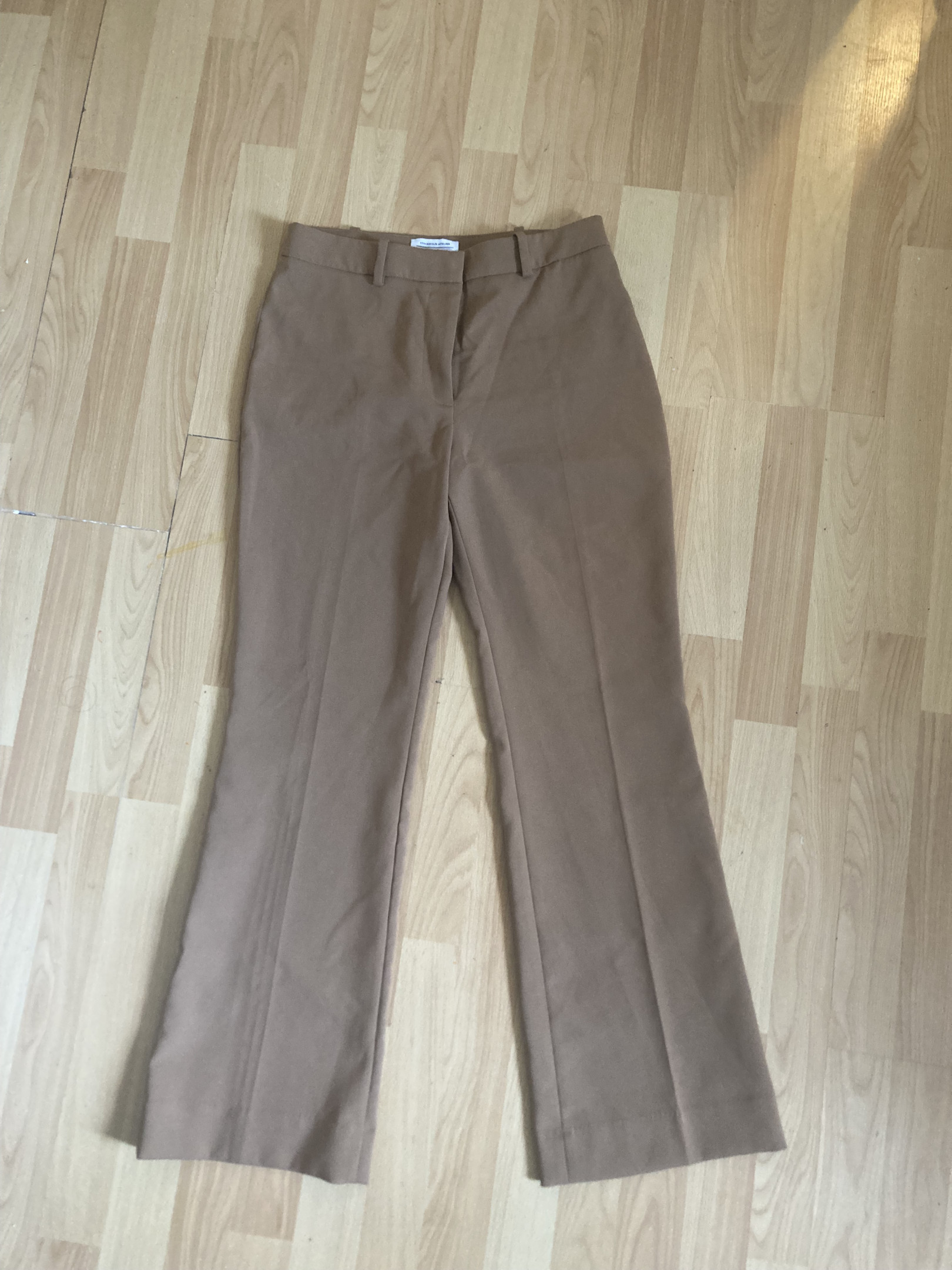 Beige trousers