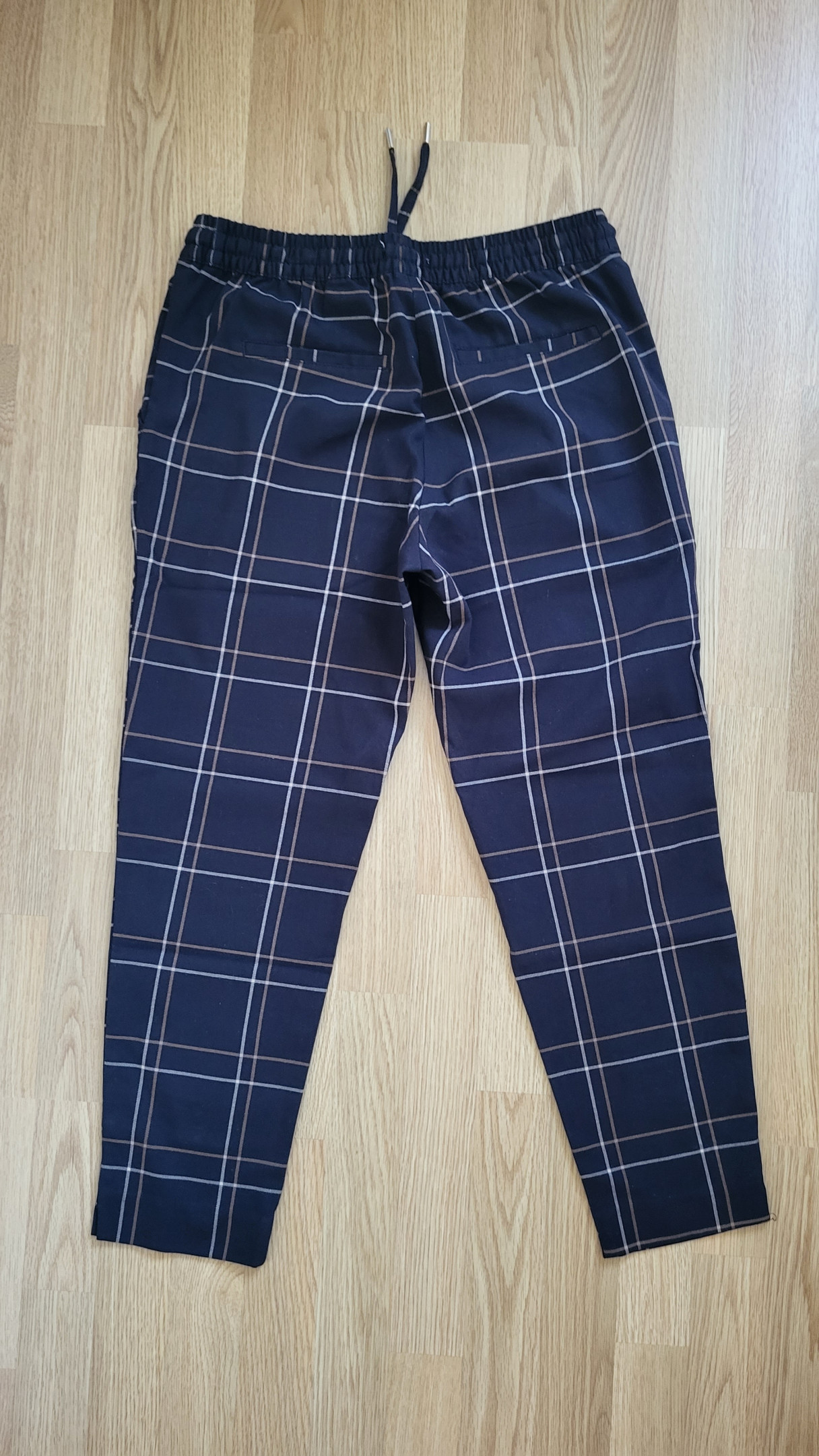 Checked trousers