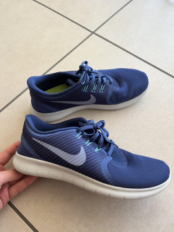 Nike blue trainers