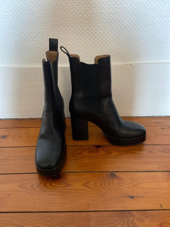 Bottines cuir &Other Stories