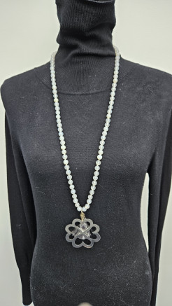 Pearl long necklace fantasym Ilea creation