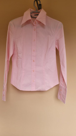 Chemise rose clair Benetton taille M