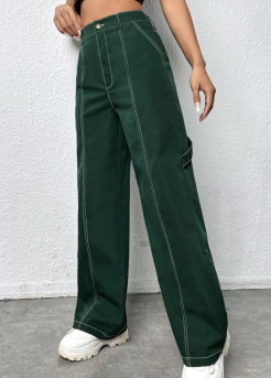 green trousers