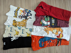 T-shirts and shorts size 128