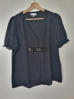 Schwarze Bluse