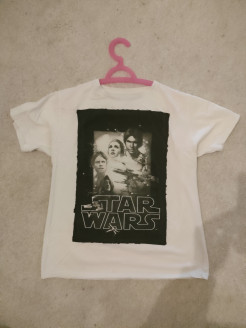 T-shirt star Wars rétro 