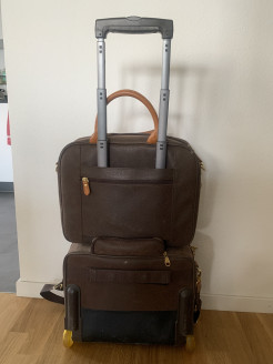 Suitcase + travel bag