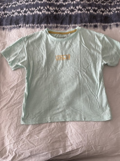 Girl's T-shirt 134-140 cm - water green