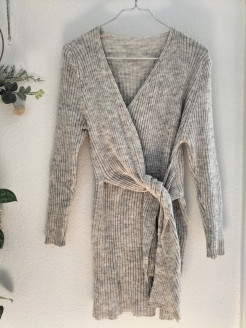 Wool jumper dress