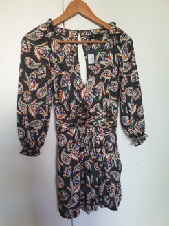 MAJE silk jumpsuit