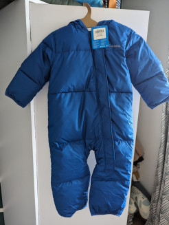 Combinaison Columbia bleu pour ski/neige/hiver