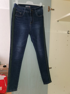 Jeans taille haute