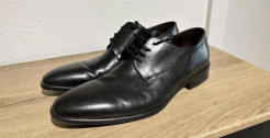 Leather business shoe / man